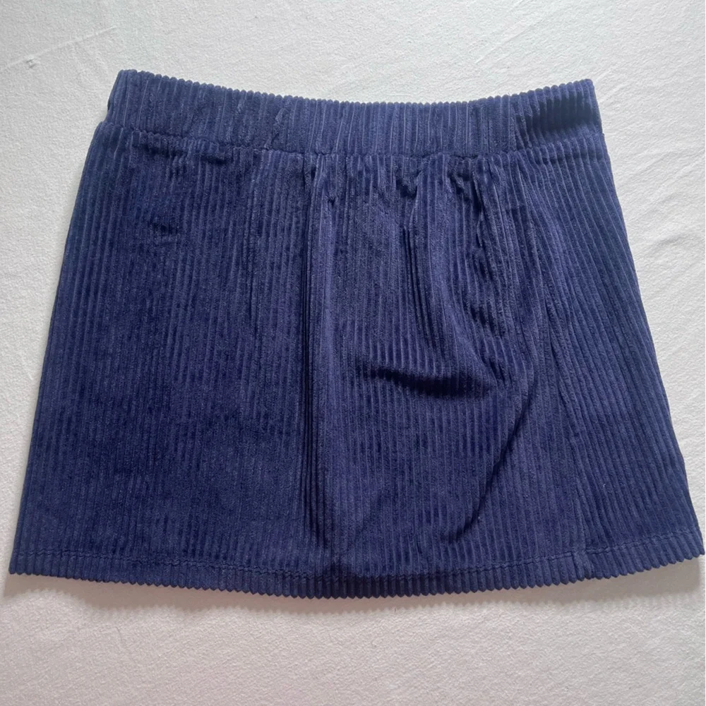 Belle Du Jour Navy Corduroy Skirt Girls‎ Large